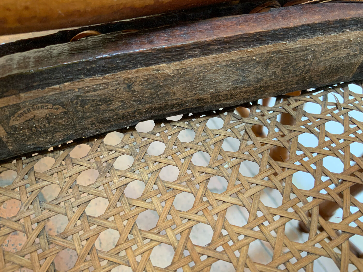 Pair of chairs bistrot