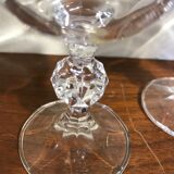 6 crystal glasses