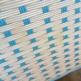 Laundry chest in scoubidou 60s