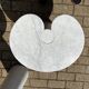 2x Eros Side table Angelo Mangiarotti Carrara marmer Nieuwstaat!