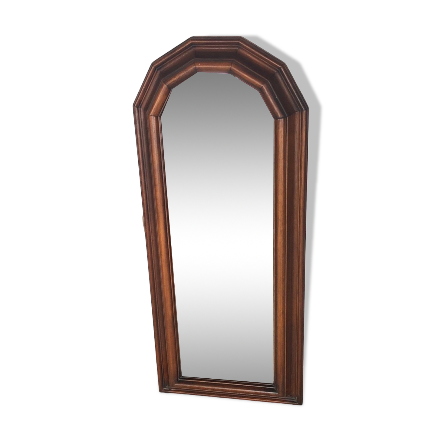 Wooden window mirror