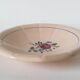 Plat rond creux rose modèle Graziella Digoin Sarreguemines, 1930