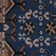 Vintage Turkish Oushak rug 143x247 cm