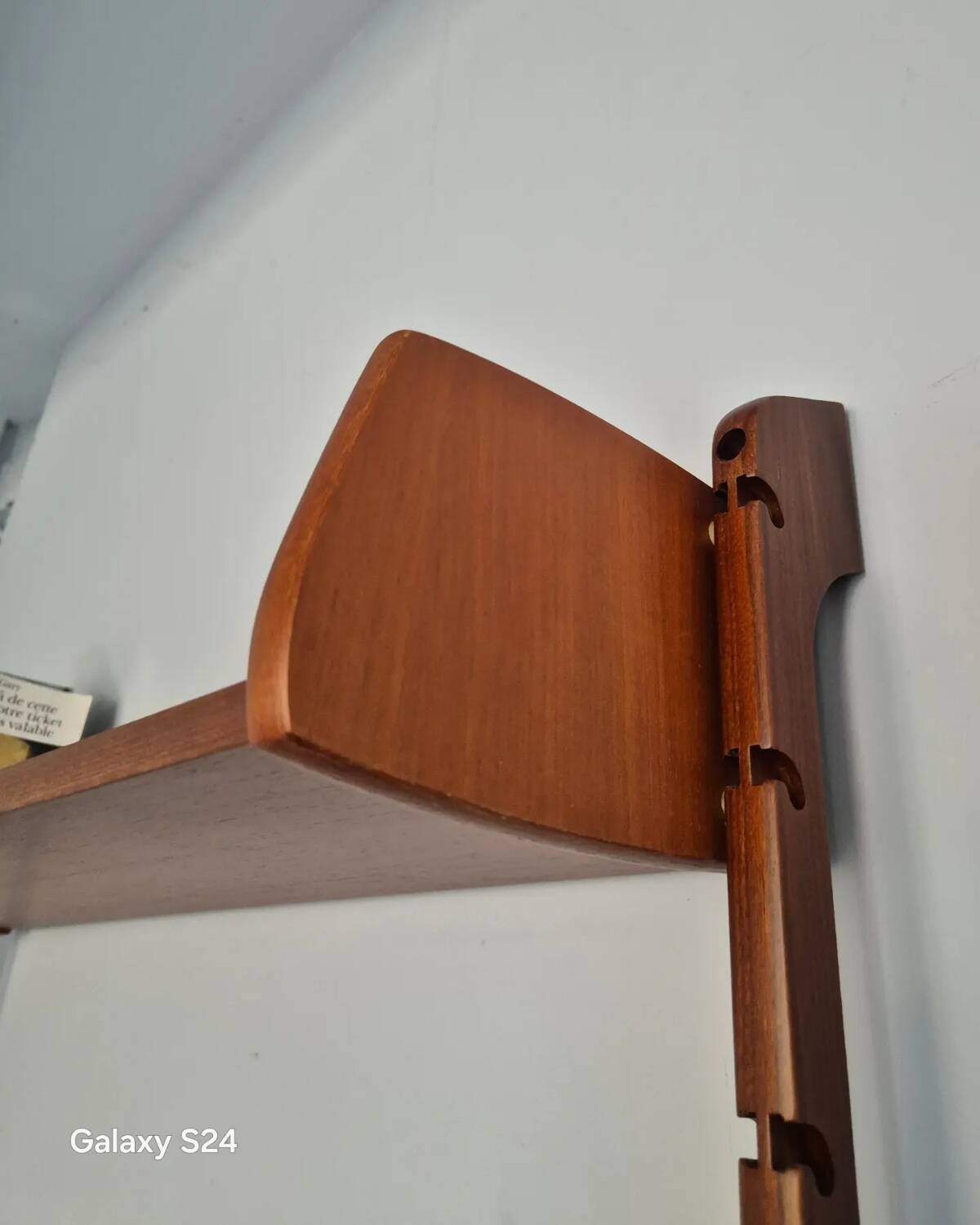 Ergo wall-mounted shelving unit by Blindheim 1960s