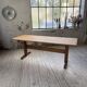 Perriand mountain furniture pine dining table