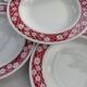 6 Amandinoise soup plates