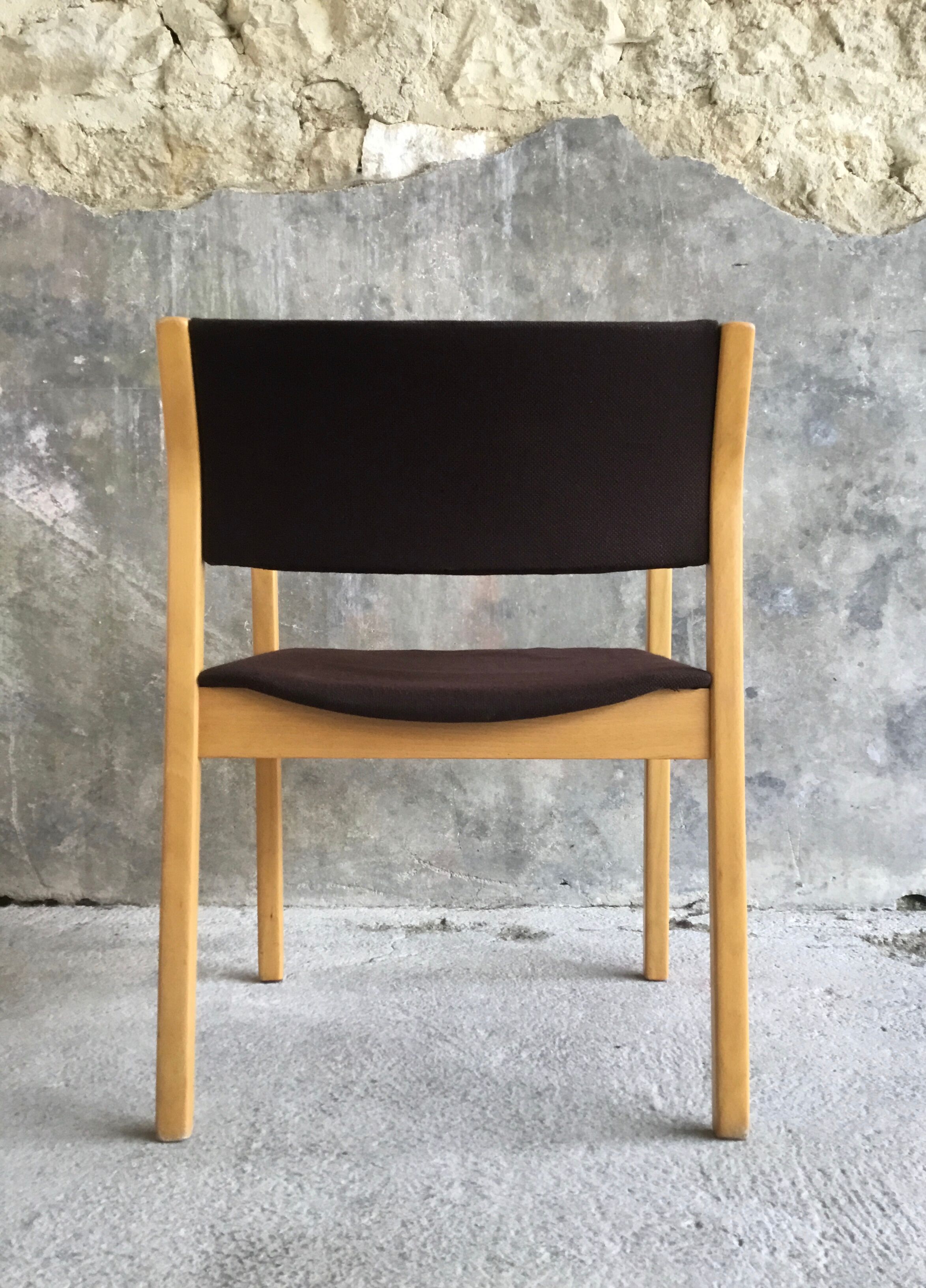 Scandinavian armchair by Wilhelm Ritz for Wilkhahn 1960