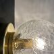 Wall lamp vintage glass globe