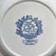 3 assiettes creuses en faïence anglaise Windsor, Ridgway of Staffordshire England