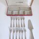 Box of dessert forks and pie shovel Guy Degrenne