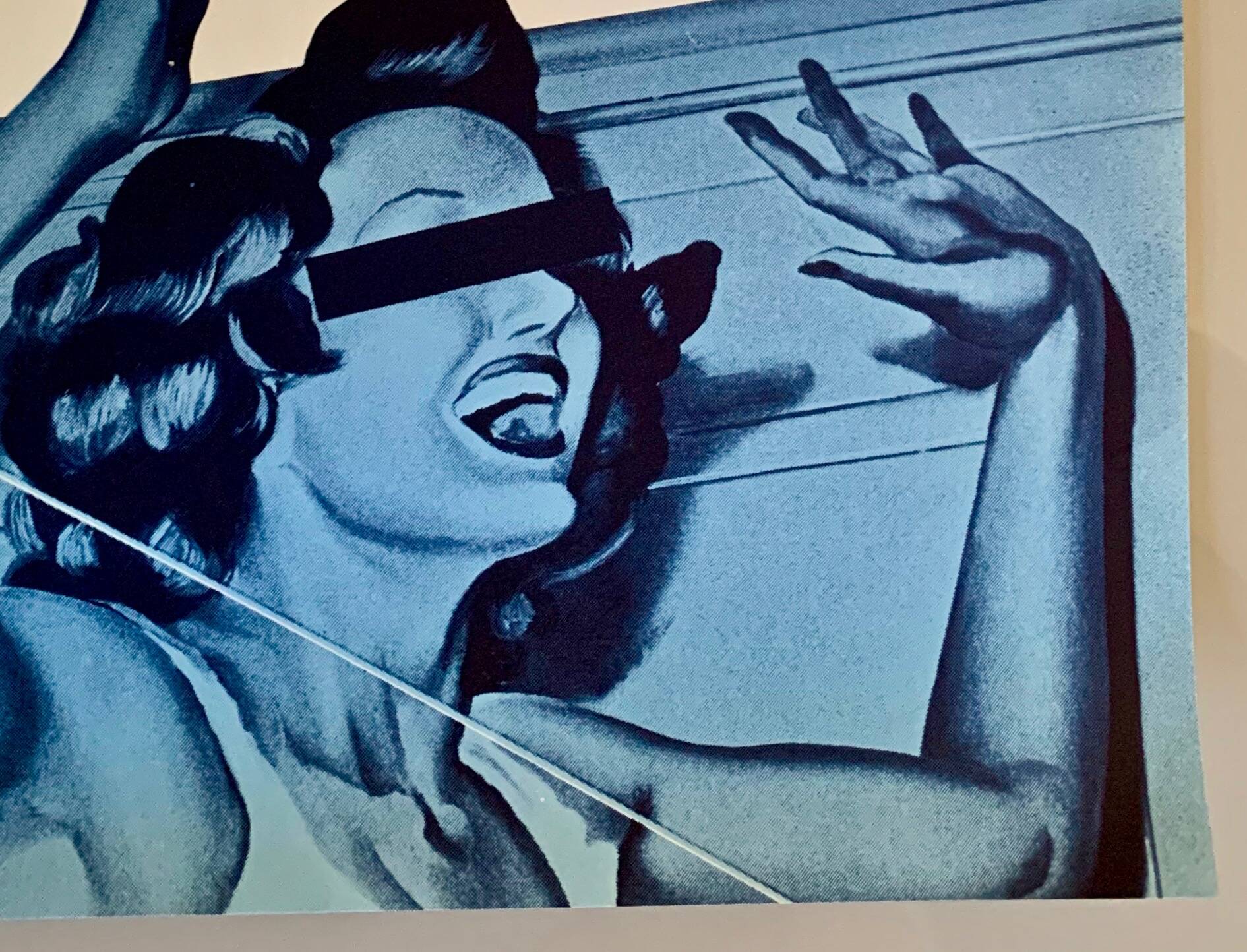 ART GALLERY poster by Jacques MONORY “OPERAS GLACES” for Galerie MAEGHT