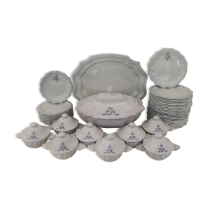 service en faience moustiers simone favier de 1975