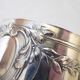 Silver metal towel ring