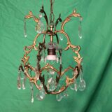 Louis XV style gilt bronze chandelier C.1900 France