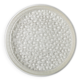 Large Vintage Pressed Glass Fruit Bowl / Rare Clear Glass Centerpiece