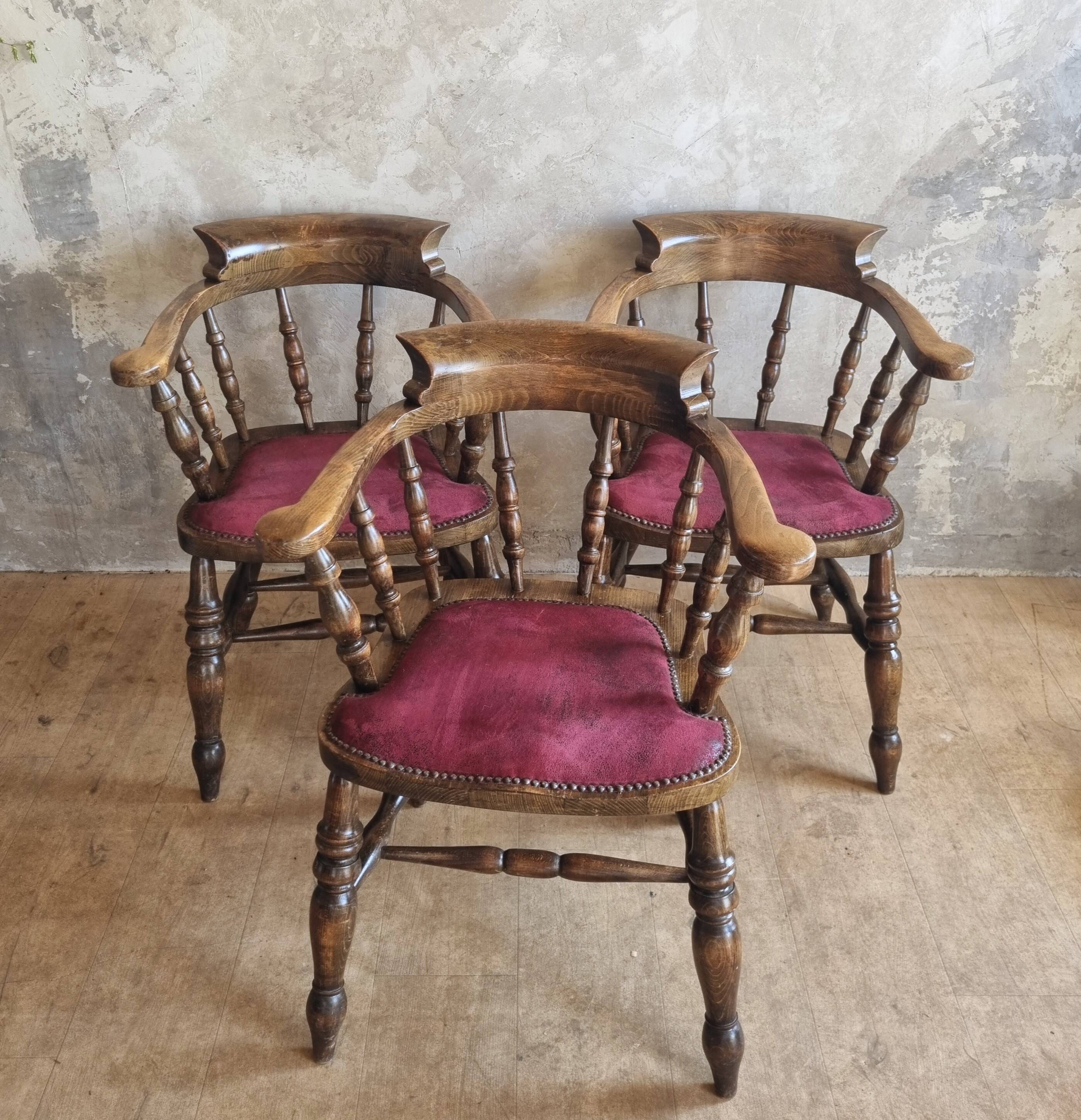 Windsor style armchair