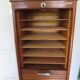Burwood oak curtain file cabinet, 1960s