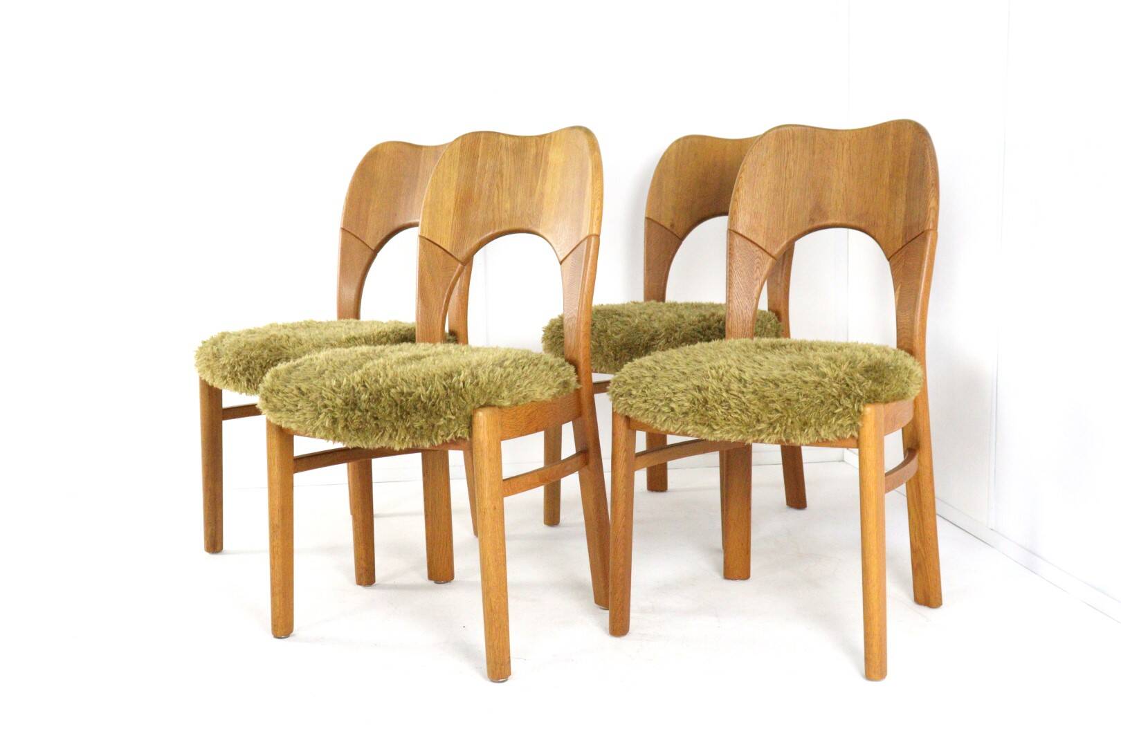 4 chaises de salle à manger en chêne 'Seest'