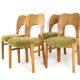 4 chaises de salle à manger en chêne 'Seest'