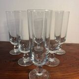 Baccarat Diabolo-style champagne flutes