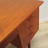 Teak desk, Danish design, 1970s, production: Denmark