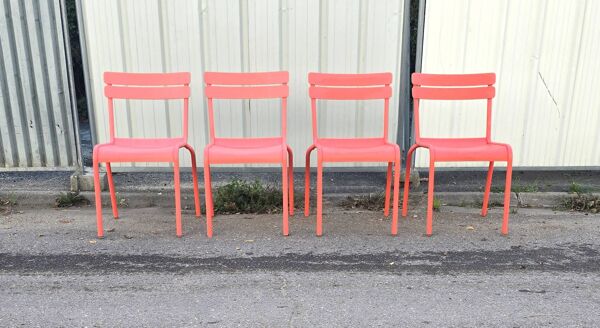 Suite de 4 chaises Luxembourg, Fermob