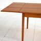 Teak extendable dining table, 1960s