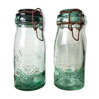 Duo jars thistle Lorraine