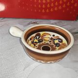 Old small ceramic pan HB Quimper