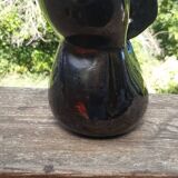 Enamelled terracotta pitcher, France, 1950s