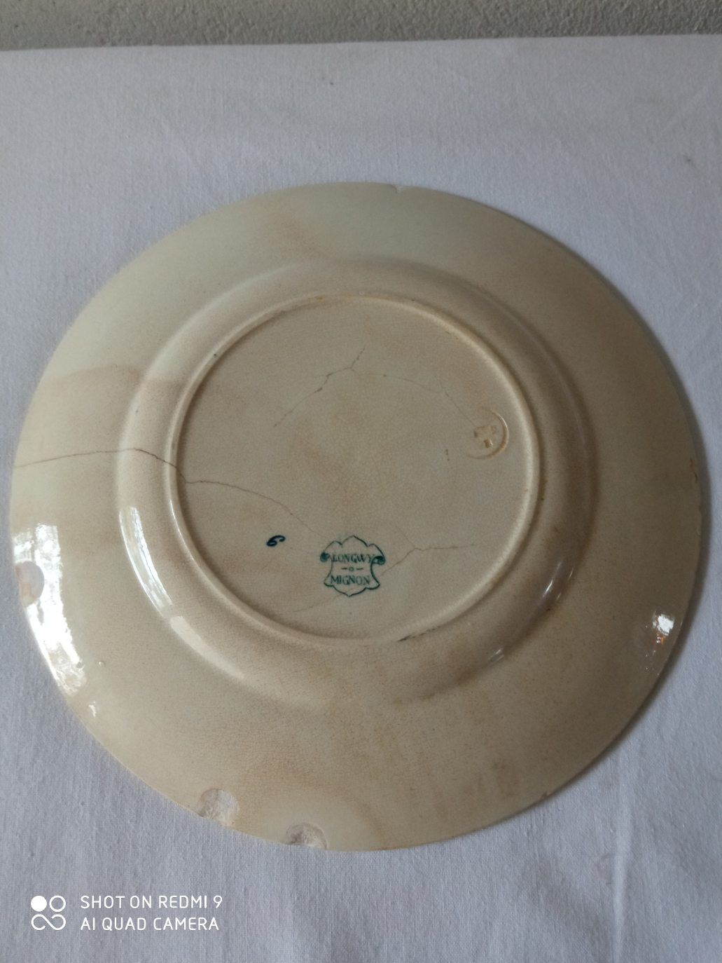 Old plate