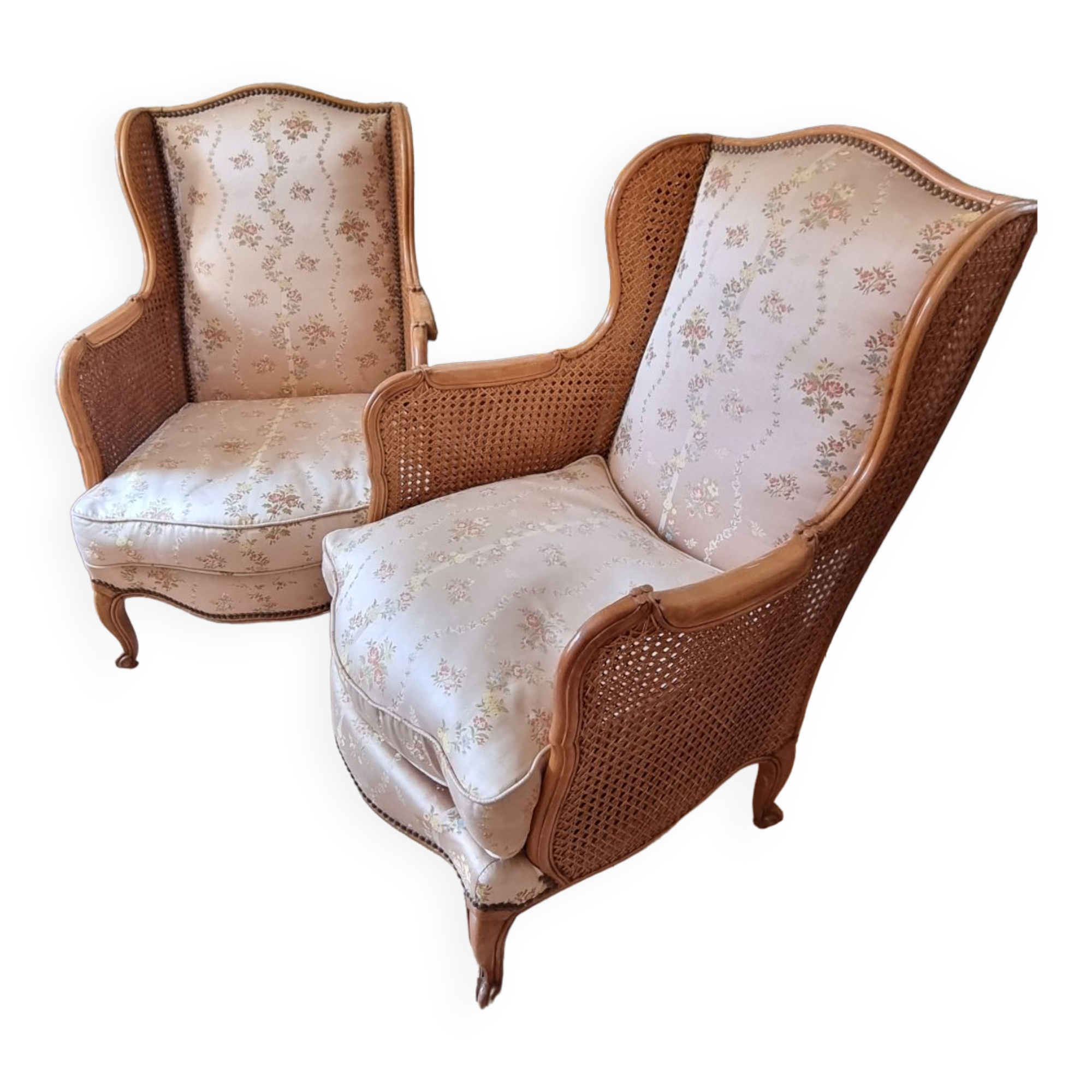 Pair of canning chairs