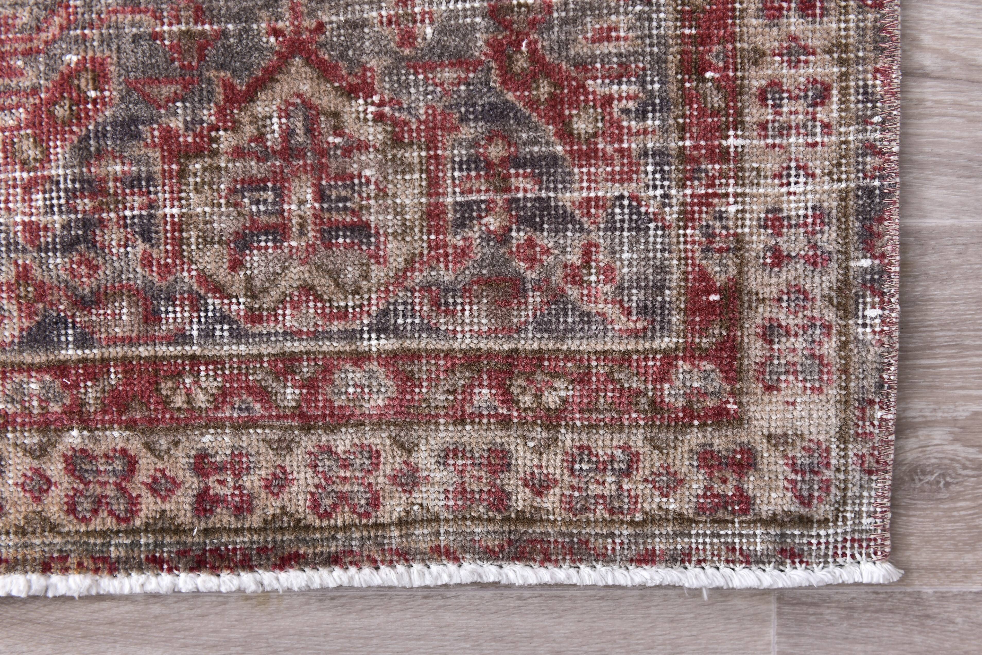 8x11 Red & Burgundy Persian Rug 235x328Cm SK 240833