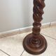 Sellette solid wooden column