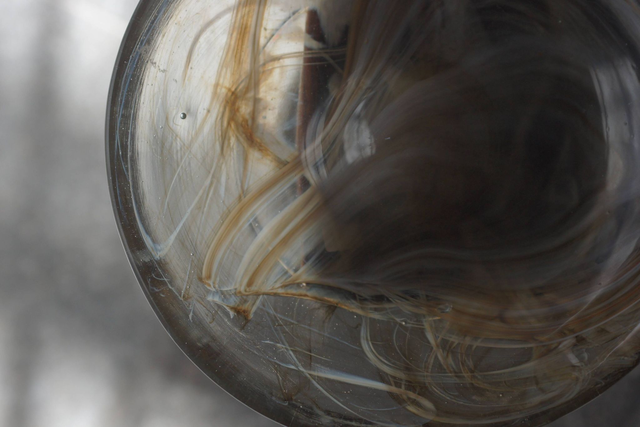 Danish Glass Model 868 Bowl by Michael Bang for Holmegaard, 1970s