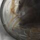 Danish Glass Model 868 Bowl by Michael Bang for Holmegaard, 1970s