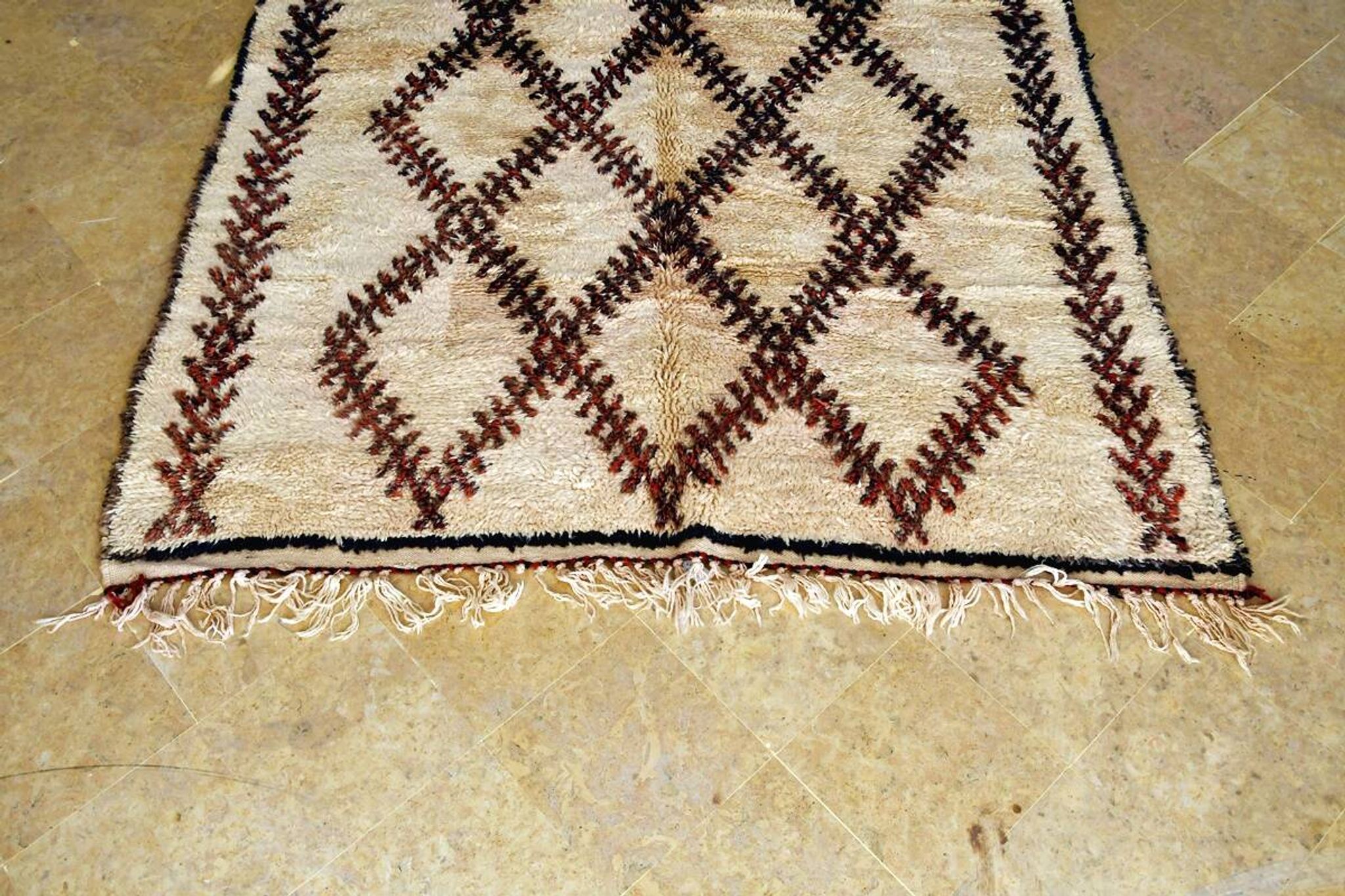 Tapis berbère Marmoucha vintage