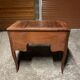 Wooden dressing table merisier