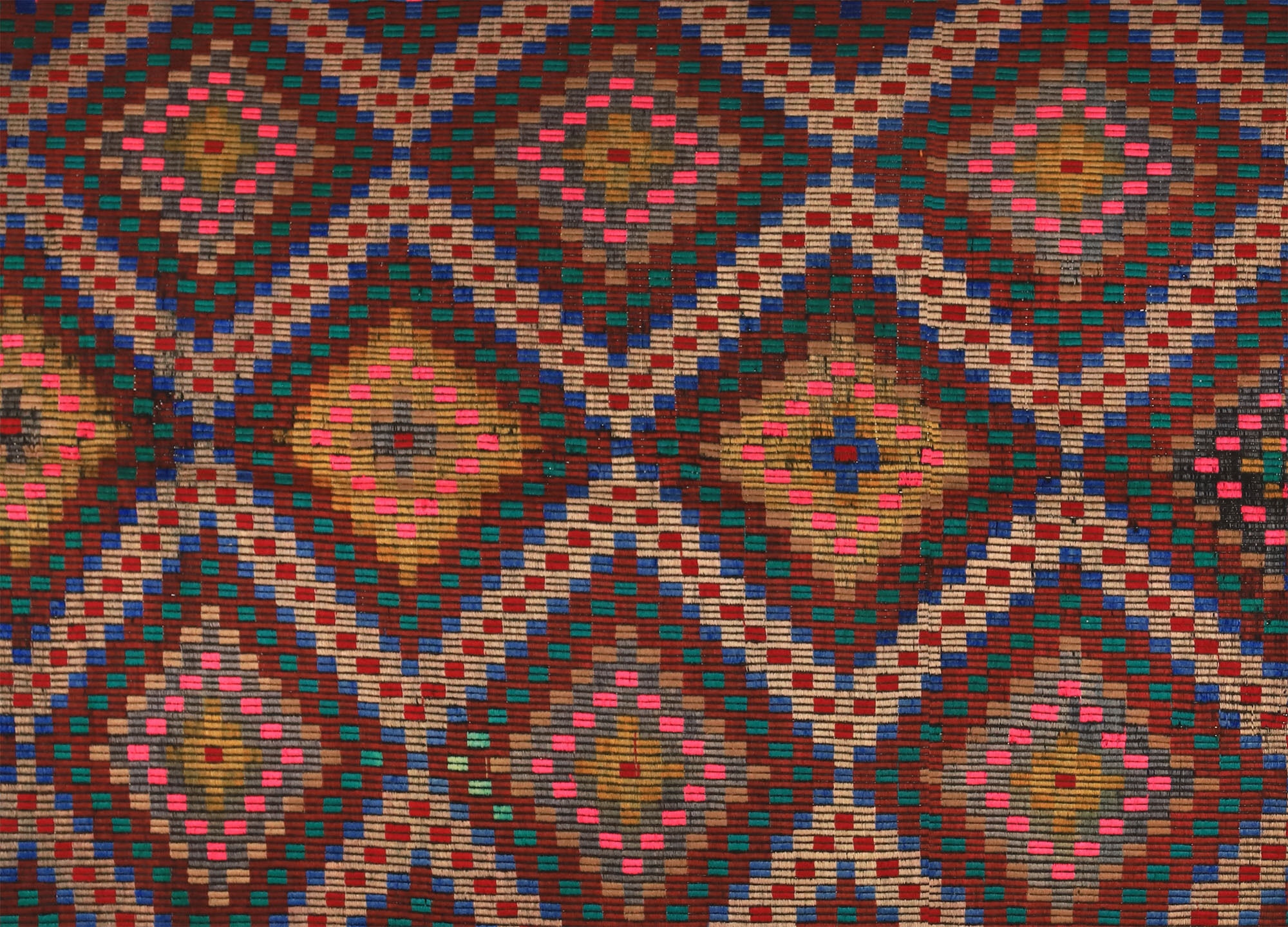 Tapis kilim artisanal anatolien 284 cm x 177 cm