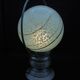 Lampe verre de clichy