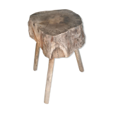 Table d'appoint art populaire vintage