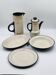 Vintage tableware service from West Germany from the 1970s.