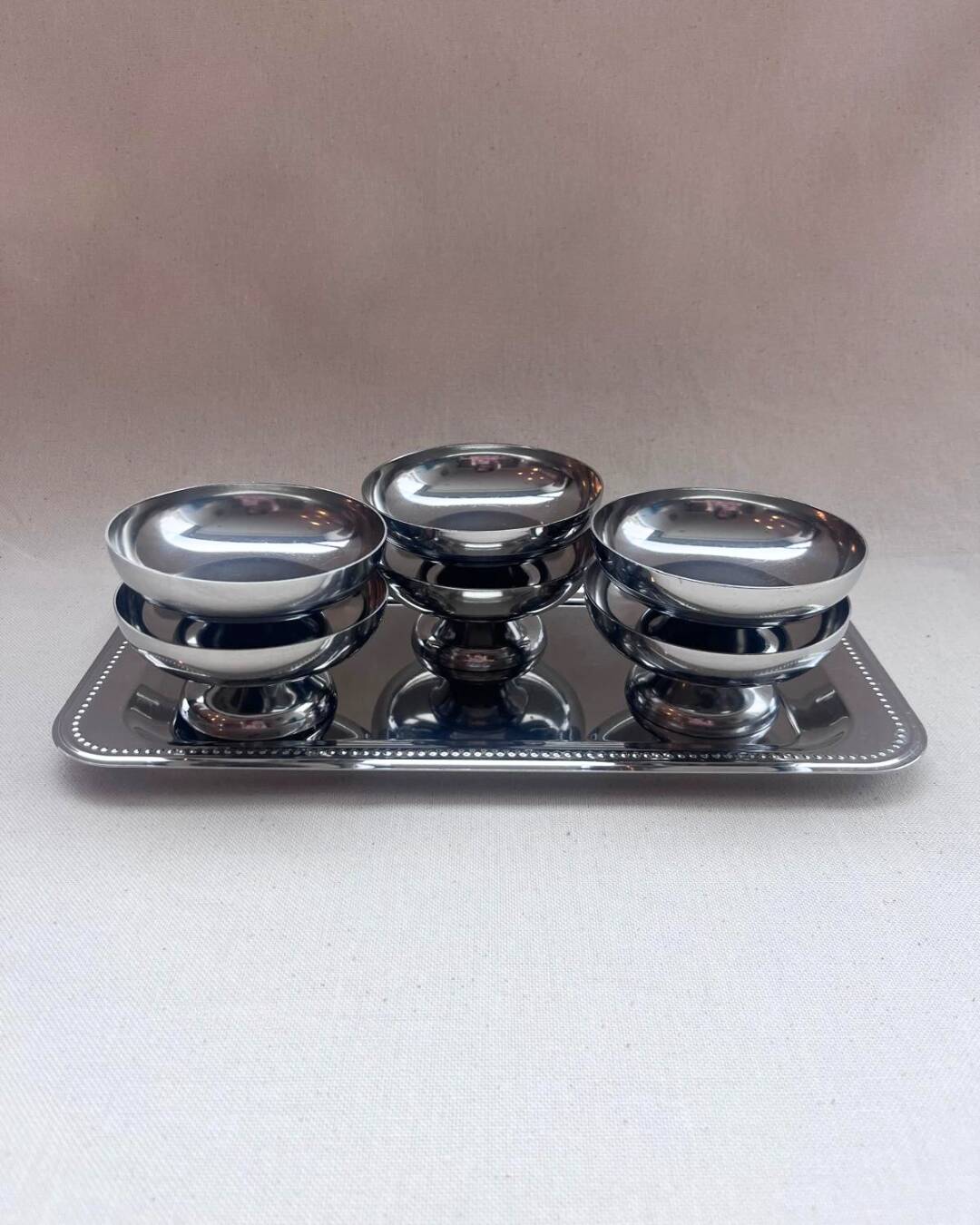 coupelles inox