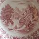 Burgenland pink soup plate series