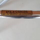Set of vintage folding chairs