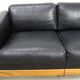 Leather sofa Afra & Tobia Scarpa Cassina