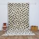 Handmade wool Berber rug 255 x 138 cm