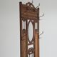 Vintage 1930s Art Deco Entrance Cloakroom / Coat Rack