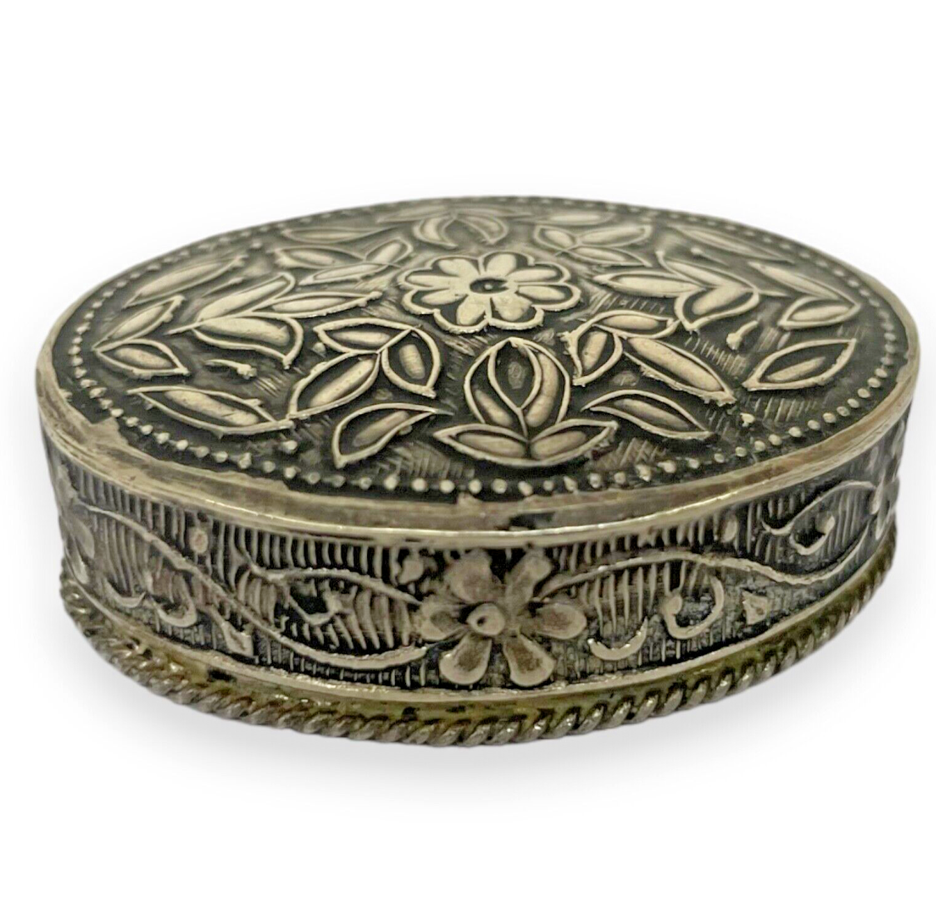 Sterling silver 800 pill box - 359013