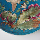 Decorative plate - Late 19th century - Creil & Montereau